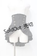 MIHO MATSUDA / コルセット・ドアン  ブラック Y-25-07-31-120-GO-TO-SZ-ZY