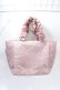 画像1: Maison de FLEUR / レースサテンサイドポケットトートバッグ F ピンク Y-25-07-31-019-LO-BG-SZ-ZY (1)