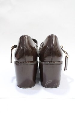 画像3: axes femme POETIQUE / ローファーパンプス ｍ 茶 Y-25-07-31-022-AX-SH-SZ-ZY