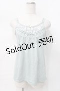 axes femme / バタフライビーズキャミソール M ミント Y-25-07-31-024-AX-TO-SZ-ZY