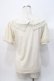 画像3: axes femme / レースパフスリーブTシャツ M 生成り Y-25-07-31-029-AX-TO-SZ-ZY (3)