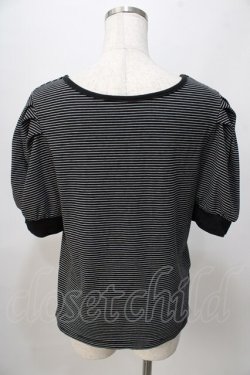 画像2: axes femme / 2WAYボーダーリブプルオーバー   Y-25-08-02-038-AX-TO-SZ-ZY