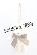 Maison de FLEUR / ルミネ池袋店限定ベアチャーム/【Loulou】  ブラウン Y-25-08-02-006-LO-ZA-SZ-ZY