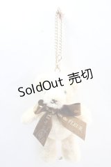 Maison de FLEUR / ルミネ池袋店限定ベアチャーム/【Loulou】  ブラウン Y-25-08-02-006-LO-ZA-SZ-ZY