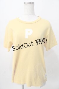 PINK HOUSE / ロゴプリントカットソー  イエロー Y-25-08-02-046-LO-TO-SZ-ZY