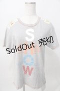 PINK HOUSE / SHOW半袖カットソー  グレー Y-25-08-02-048-LO-TO-SZ-ZT1010Y