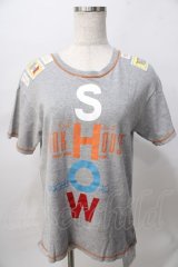 PINK HOUSE / SHOW半袖カットソー  グレー Y-25-08-02-048-LO-TO-SZ-ZY