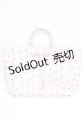 Maison de FLEUR / 撥水加工フラワープリントバッグインバッグ F ピンク Y-25-08-02-008-LO-BG-SZ-ZT0810Y