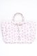 画像1: Maison de FLEUR / 撥水加工フラワープリントバッグインバッグ F ピンク Y-25-08-02-008-LO-BG-SZ-ZY (1)