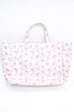 画像2: Maison de FLEUR / 撥水加工フラワープリントバッグインバッグ F ピンク Y-25-08-02-008-LO-BG-SZ-ZY