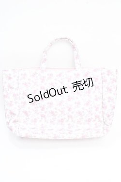 画像2: Maison de FLEUR / 撥水加工フラワープリントバッグインバッグ F ピンク Y-25-08-02-008-LO-BG-SZ-ZT0810Y