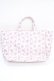 画像2: Maison de FLEUR / 撥水加工フラワープリントバッグインバッグ F ピンク Y-25-08-02-008-LO-BG-SZ-ZY (2)