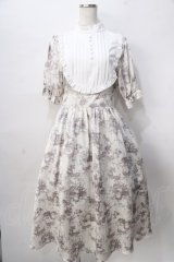 m petit by misako / TT*AMデシンヨークワンピース M 中白 Y-25-08-02-066-LO-OP-SZ-ZY