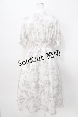 画像2: m petit by misako / TT*AMデシンヨークワンピース M 中白 Y-25-08-02-066-LO-OP-SZ-ZY