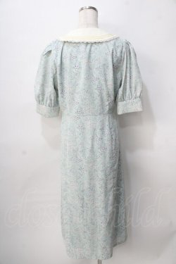 画像2: F i.n.t / パステルフラワー柄クレリックワンピース F ミント Y-25-08-02-067-CA-OP-SZ-ZY