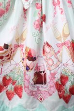 画像4: Milu Forest / Strawberry Fesワンピース  ミント Y-25-08-02-068-LO-OP-AS-ZT420 (4)