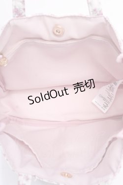 画像3: Maison de FLEUR / 撥水加工フラワープリントバッグインバッグ F ピンク Y-25-08-02-008-LO-BG-SZ-ZT0810Y