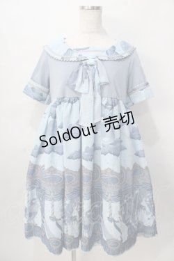 画像1: Angelic Pretty / Horoscope Carnivalカットワンピース  サックス Y-25-08-02-070-AP-OP-AS-ZY