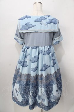 画像2: Angelic Pretty / Horoscope Carnivalカットワンピース  サックス Y-25-08-02-070-AP-OP-AS-ZY