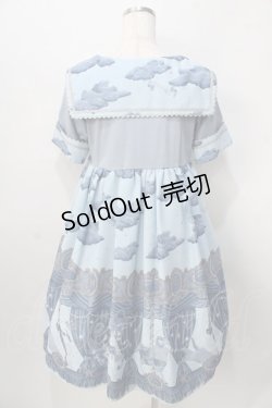 画像2: Angelic Pretty / Horoscope Carnivalカットワンピース  サックス Y-25-08-02-070-AP-OP-AS-ZY