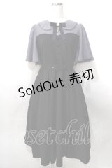 Amavel / Elegant Classical Ladyワンピース  黒 Y-25-08-02-071-CA-OP-SZ-ZY