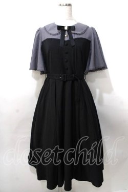 画像1: Amavel / Elegant Classical Ladyワンピース  黒 Y-25-08-02-071-CA-OP-SZ-ZY