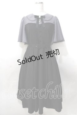 画像1: Amavel / Elegant Classical Ladyワンピース  黒 Y-25-08-02-071-CA-OP-SZ-ZY