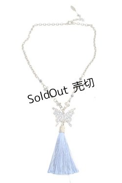 画像2: Ozz oneste / 蝶モチーフネックレス   Y-25-08-02-001-OO-AC-SZ-ZY