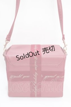 画像2: F i.n.t / プレゼントボックスバッグ  レッド Y-25-08-02-009-CA-BG-SZ-ZY