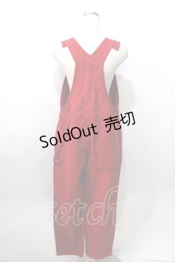 画像2: PINK HOUSE / サロペットパンツ  赤 Y-25-08-02-076-LO-PA-SZ-ZY