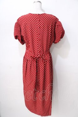 画像2: PINK HOUSE / ドットワンピース  赤 Y-25-08-02-083-LO-OP-SZ-ZY