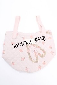 PINK HOUSE / ハートローズリースミニバケツ型バッグ  ピンク Y-25-08-02-010-LO-BG-SZ-ZY