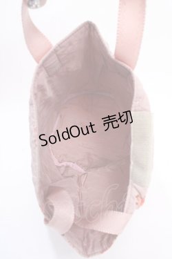 画像3: PINK HOUSE / ハートローズリースミニバケツ型バッグ  ピンク Y-25-08-02-010-LO-BG-SZ-ZY