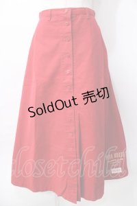 PINK HOUSE / ロゴプリントデニムスカート  赤 Y-25-08-02-093-LO-SK-SZ-ZY