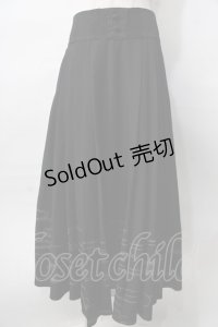 Hoshibako Works / 繁花集スカート L 黒 Y-25-08-02-109-LO-SK-SZ-ZY