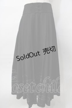 画像1: Hoshibako Works / 繁花集スカート L 黒 Y-25-08-02-109-LO-SK-SZ-ZY