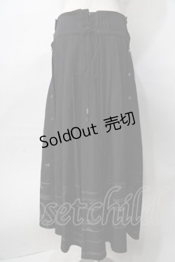 画像2: Hoshibako Works / 繁花集スカート L 黒 Y-25-08-02-109-LO-SK-SZ-ZY