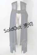 Qutie Frash / 袴プリーツコルセット  青 Y-25-08-02-112-QU-SK-SZ-ZY