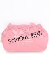 Maison de FLEUR / ランダムリボンメガネケース  レッド Y-25-08-02-003-LO-ZA-HR-ZY