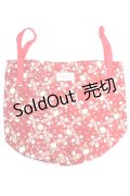 PINK HOUSE / ローズ柄バケツ型バッグ  赤 Y-25-08-02-017-LO-BG-SZ-ZT-K023