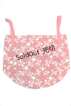 画像2: PINK HOUSE / ローズ柄バケツ型バッグ  赤 Y-25-08-02-017-LO-BG-SZ-ZT-K023