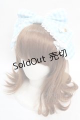 Angelic Pretty / ハミングリボンカチューシャ  サックス Y-25-08-02-022-AP-AC-AS-ZY