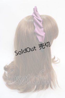 画像3: Innocent World / プレーンタックリボンカチューシャ  ピンク Y-25-08-02-024-IW-AC-SZ-ZY