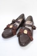 m petit by misako / NINA'Sコラボパンプス L 中茶 Y-25-08-02-028-LO-SH-SZ-ZY