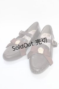 m petit by misako / NINA'Sコラボパンプス L 中茶 Y-25-08-02-028-LO-SH-SZ-ZT0810Y