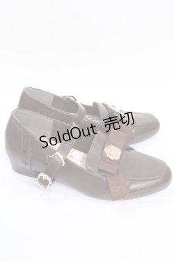 画像4: m petit by misako / NINA'Sコラボパンプス L 中茶 Y-25-08-02-028-LO-SH-SZ-ZT0810Y