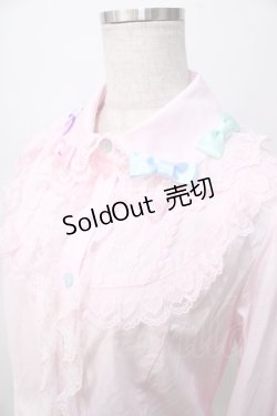 画像3: Angelic Pretty / Sugar Heartsブラウス  ピンク Y-25-08-02-032-AP-BL-AS-ZY