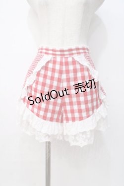 画像1: LIZ LISA / ギンガムスカパン 0 アカ Y-25-08-07-031-LO-PA-SZ-ZT042