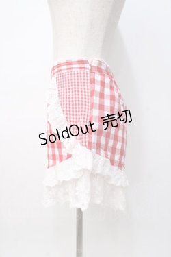 画像2: LIZ LISA / ギンガムスカパン 0 アカ Y-25-08-07-031-LO-PA-SZ-ZT042