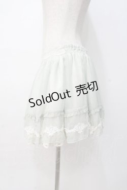 画像2: LIZ LISA / 裾レースチュールスカパン 0 ミント Y-25-08-07-032-LO-PA-SZ-ZY
